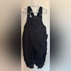 Millennium Apparel Group Bib Overall Snowsuit 24 Month Black